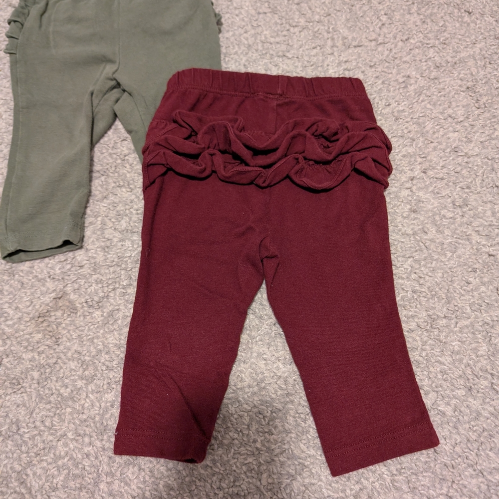 Old Navy Kids Leggings - Green, Red, Navy, Gray - Picture 8 of 9